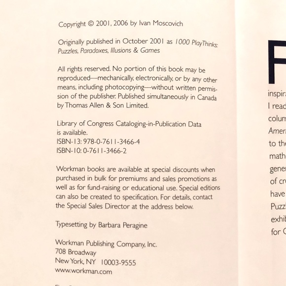 Book - THE BIG BOOK of BRAIN GAMES - Picture 2 of 14